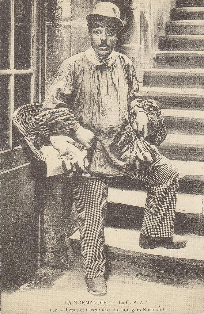 FRANCE - Normandie : Types et costumes [Bon Gars Normand], Collections, Cartes postales | Étranger, Non affranchie, France, Envoi