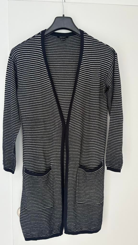 Lange cardigan M40/42. Nieuw, Taille 42/44 (L), Enlèvement, Bleu, Comme neuf