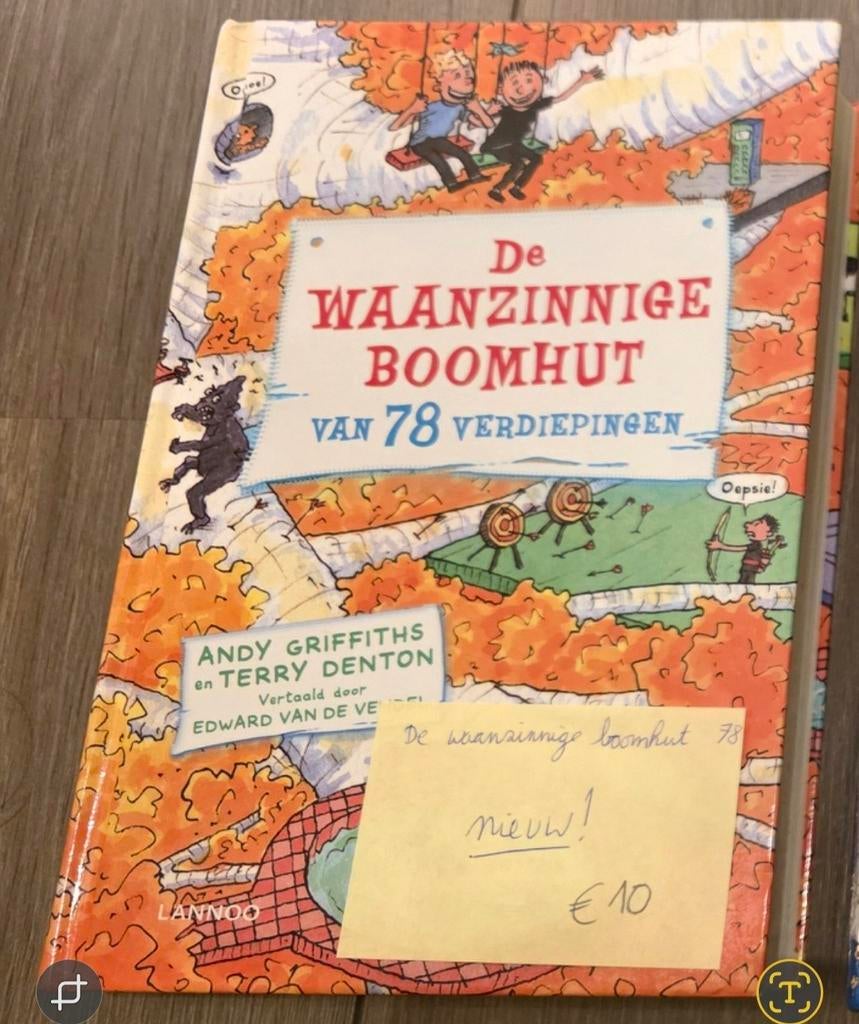 De waanzinnige boomhut met 78 verdiepingen, Ophalen of Verzenden