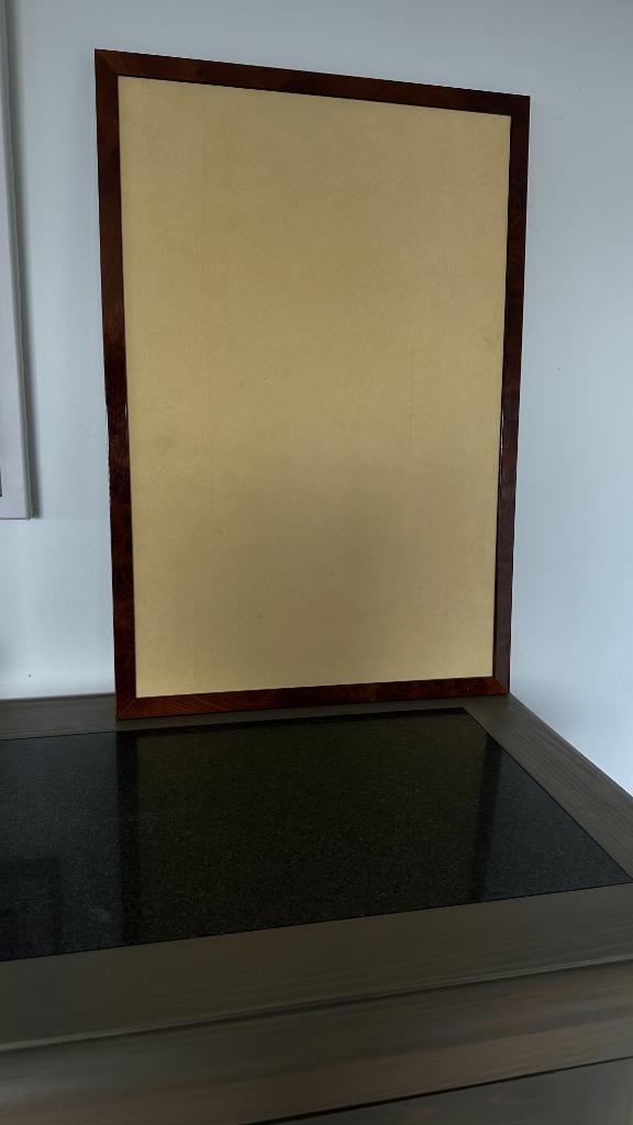 fotokader wortelnoot - 40X60 magnetisch, Ophalen, Zo goed als nieuw, Beige