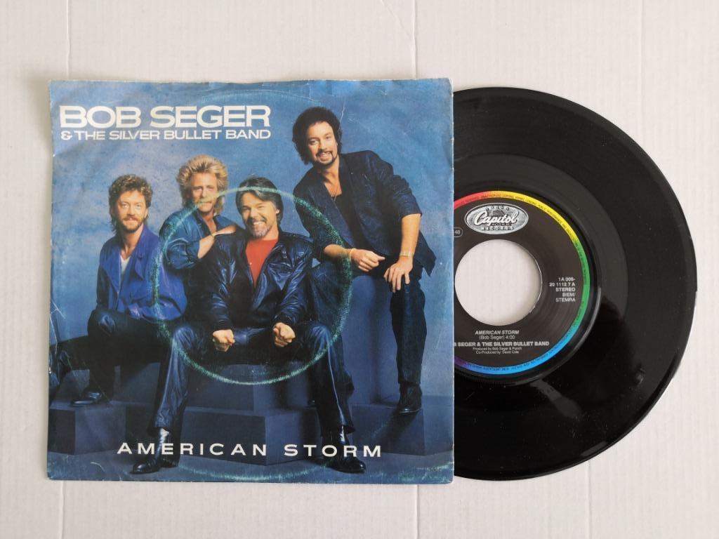 BOB SEGER & THE SILVER BULLET BAND - American storm (45t), Cd's en Dvd's, Verzenden, Gebruikt, Rock en Metal
