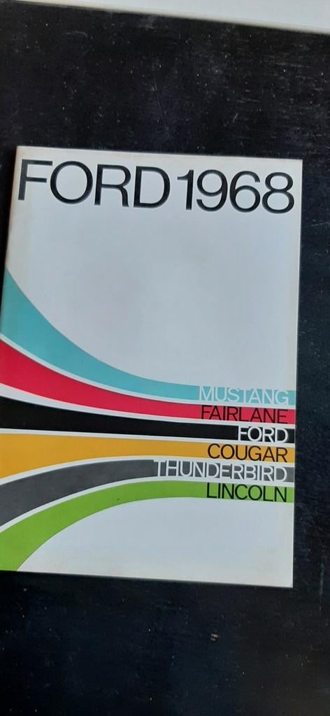 Catalogue Ford America 1968, Enlèvement ou Envoi, Neuf, Ford