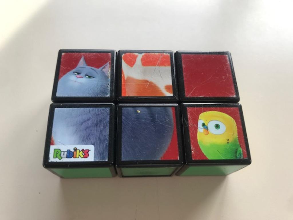 Rubik's kubus (nr3183), Hobby en Vrije tijd, Denksport en Puzzels, Ophalen of Verzenden, Zo goed als nieuw, Rubik's of 3D-puzzel