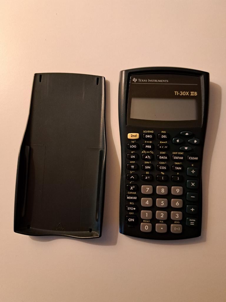 Calculatrice Texas Instruments TI-30X IIB, Enlèvement