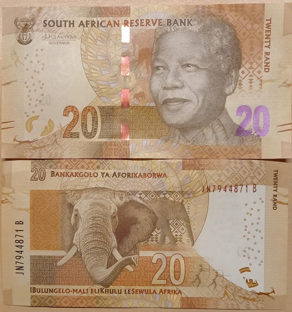 20 RAND 2016     ZUID AFRIKA     UNC    P139b    € 3,50, Postzegels en Munten, Bankbiljetten | Afrika, Ophalen of Verzenden, Zuid-Afrika