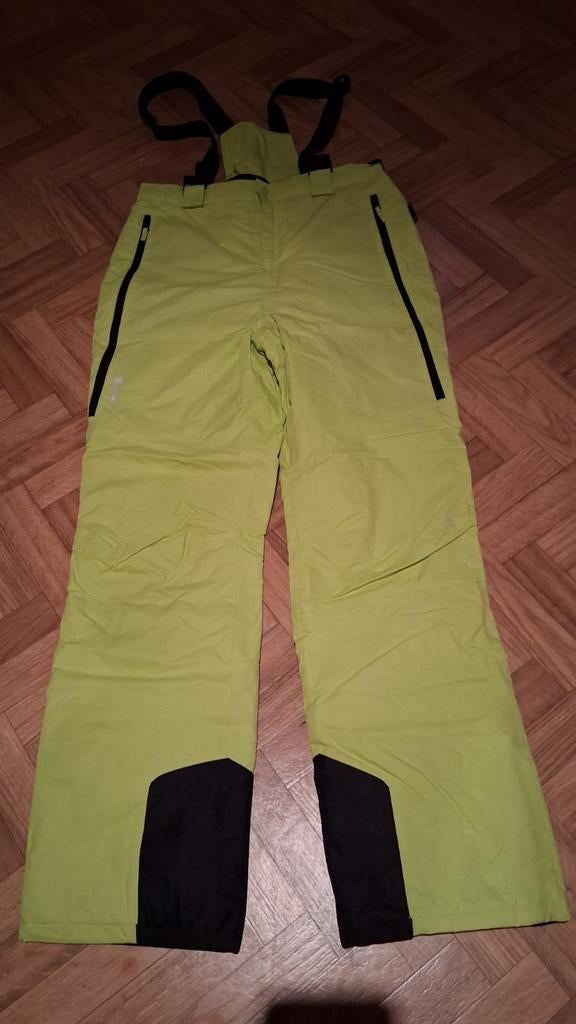 Splinternieuwe fluo geel met zwarte skibroek XL, Ophalen of Verzenden, Zo goed als nieuw, Maat 56/58 (XL)