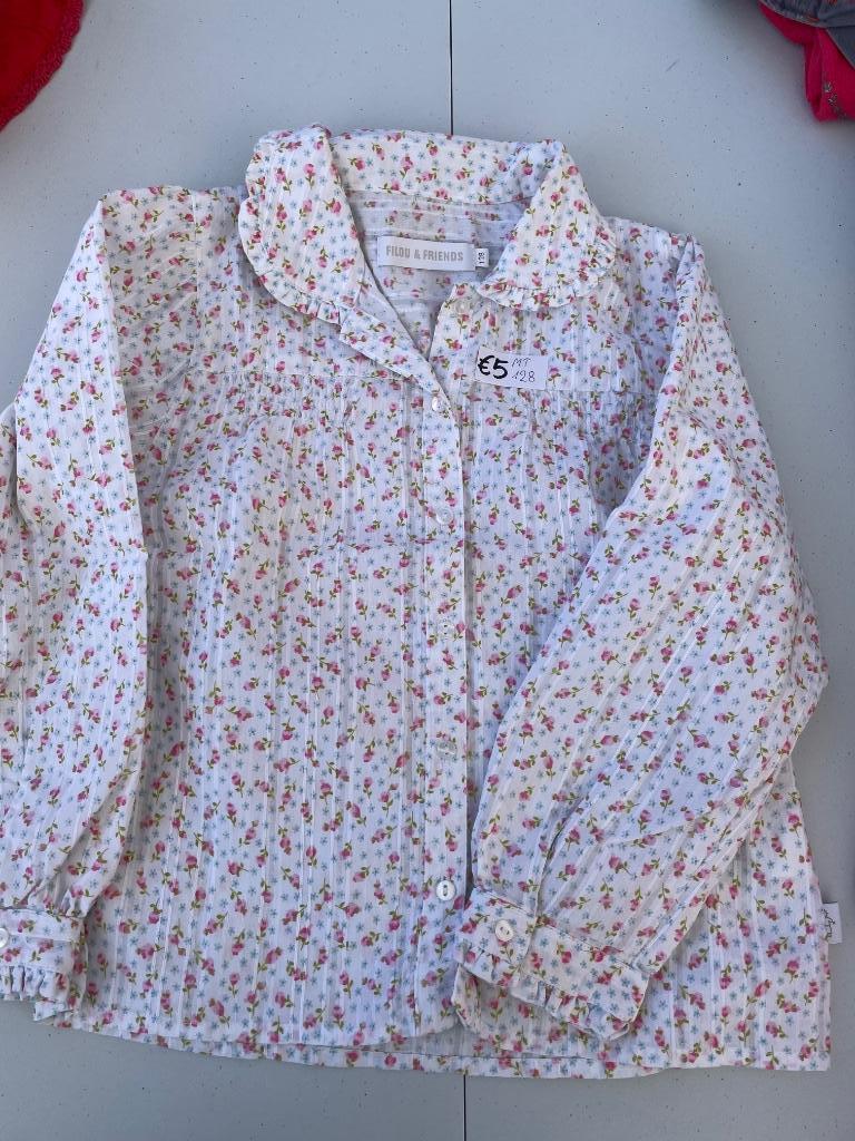 Blouse Filou maat 128, Kinderen en Baby's, Kinderkleding | Maat 128, Meisje, Overhemd of Blouse, Filou & Friends, Ophalen of Verzenden