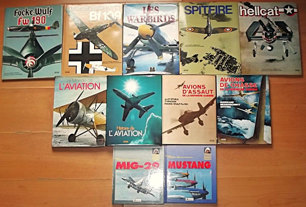 Lot de livres sur les avions et l'aviation, Livres, Enlèvement ou Envoi, Utilisé
