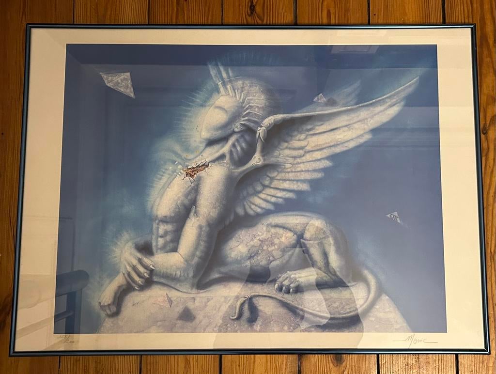 Lithographie Daniel Monic, Enlèvement