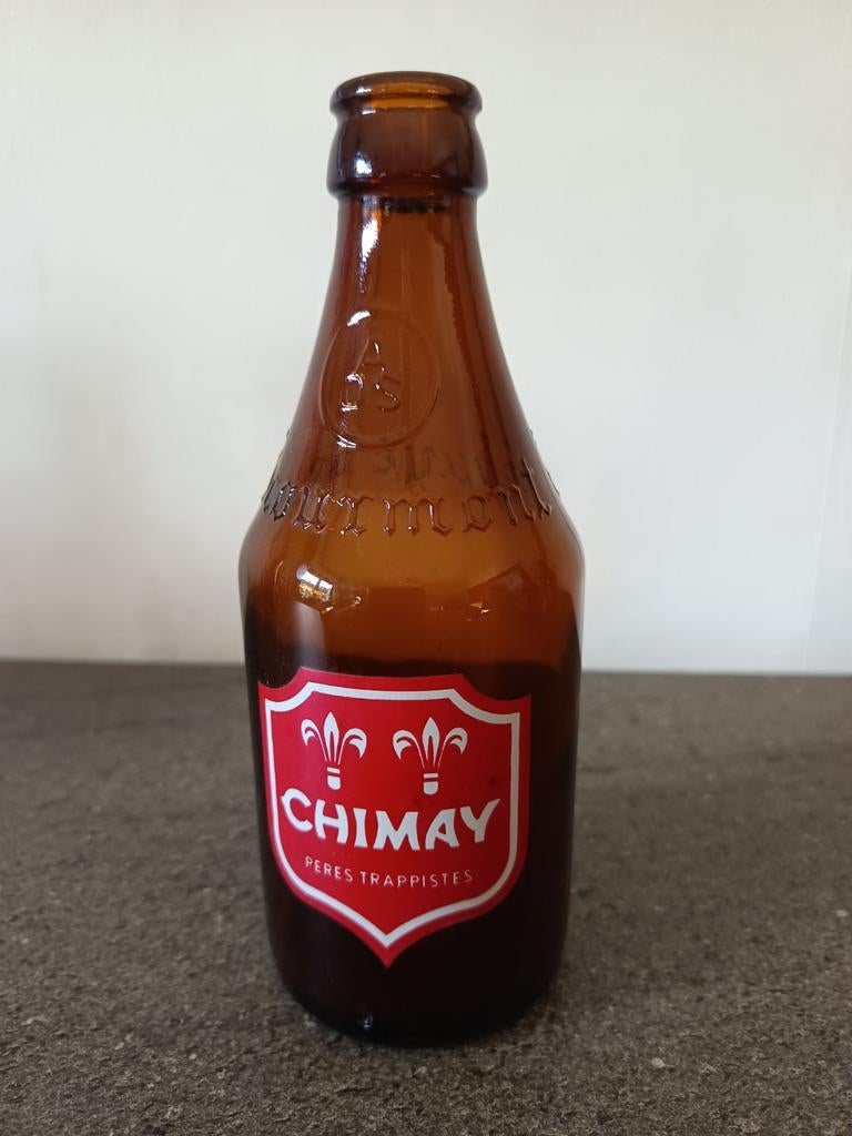 Oude trappistenfles CHIMAY, Ophalen of Verzenden