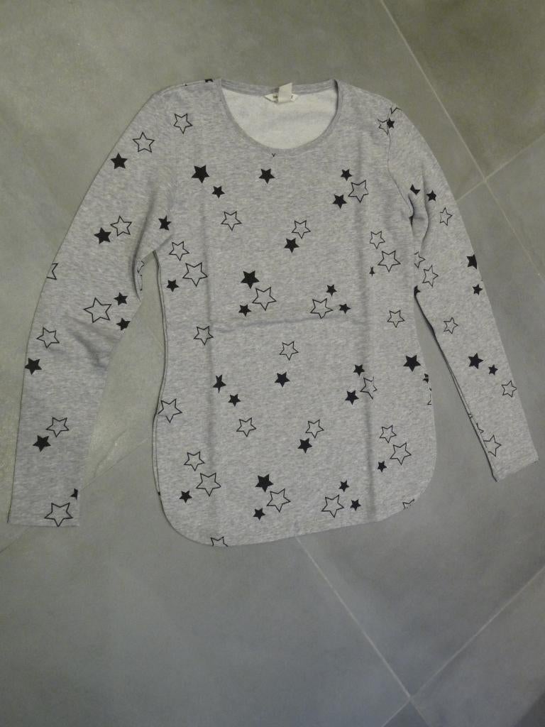 Toffe grijze sweater met sterren maat 170, Enfants & Bébés, Vêtements enfant | Taille 170, Enlèvement ou Envoi, Pull ou Veste