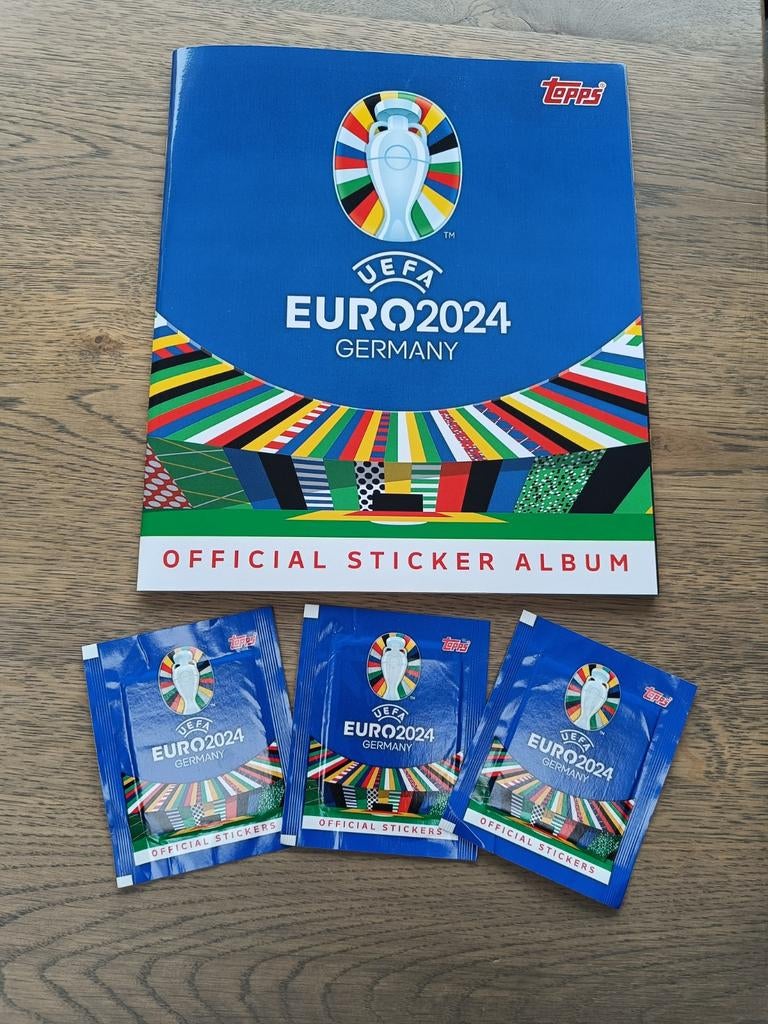 Leeg album euro 2024 Germany, Enlèvement ou Envoi, Neuf, Plusieurs autocollants