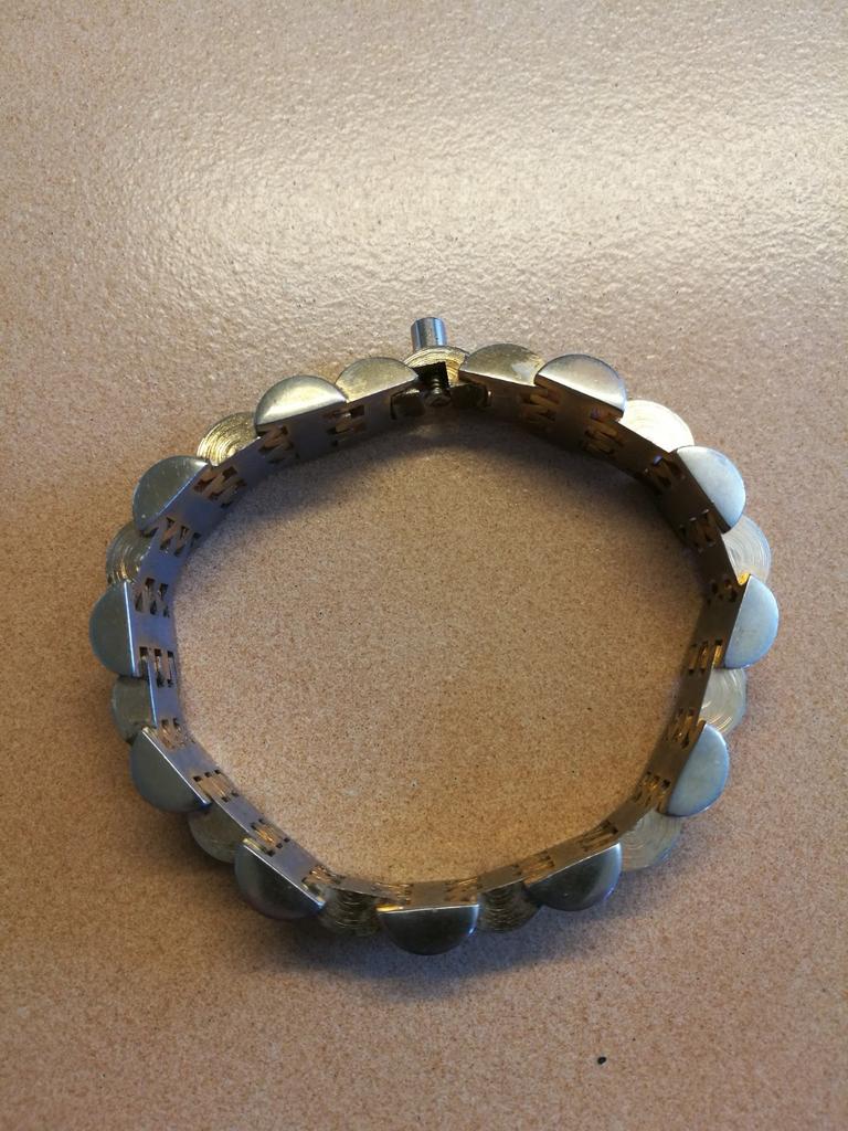 Bracelet Gourmette doré, Enlèvement ou Envoi, Comme neuf