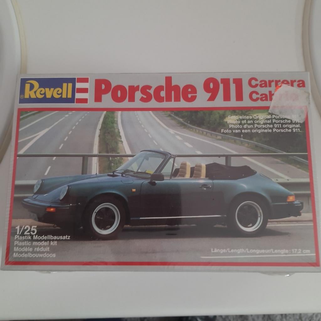 Kit REVELL 1/25 VINTAGE : PORSCHE 911 CARRERA *SCELLÉE*NEUF*, Neuf, Voiture, Revell, Plus grand que 1:32
