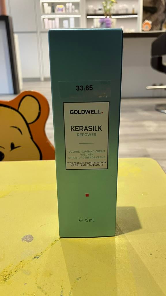 Crème repulpante Goldwell Kerasilk Repower Volume — 75 ml, Bijoux, Sacs & Beauté, Beauté | Soins des cheveux, Neuf, Gel, Cire, Laque ou Mousse