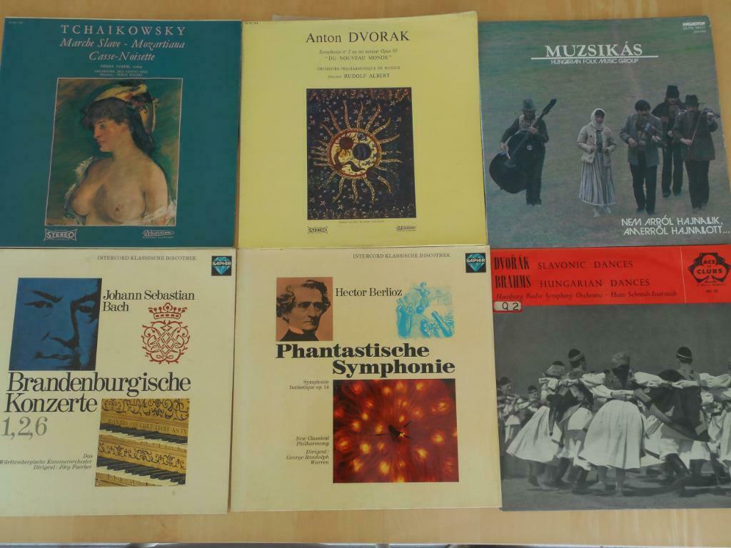 Lot de 27 vinyls 33 T (classique, chansons françaises, film, CD & DVD, Vinyles | Classique, Enlèvement ou Envoi, Du modernisme à nos jours