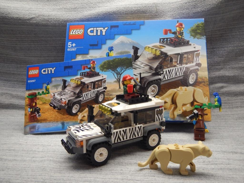 Lego 60267 De 4x4 Safari, Kinderen en Baby's, Speelgoed | Duplo en Lego, Zo goed als nieuw, Lego, Complete set, Ophalen of Verzenden