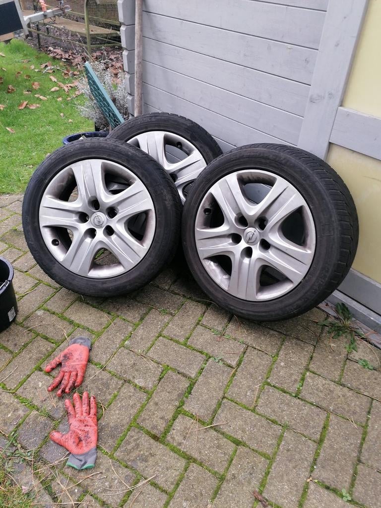 Stalen wintervelgen steek maat 115, Auto-onderdelen, Banden en Velgen, Ophalen, Band(en)