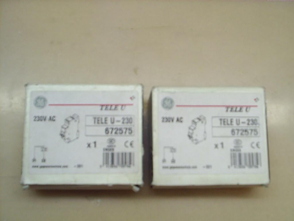 GENERAL ELECTRIC TELE U spanning bewaking, Verzenden, Nieuw, Schakelaar