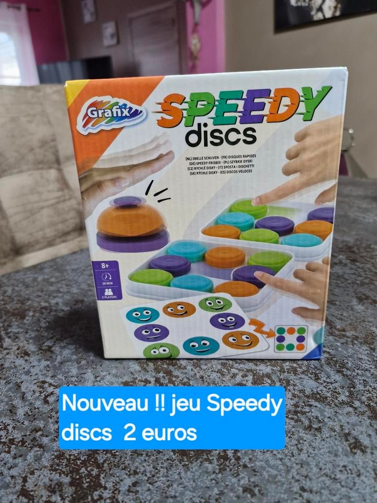 Speedy discs-spel NIEUW!!, Ophalen of Verzenden, Nieuw