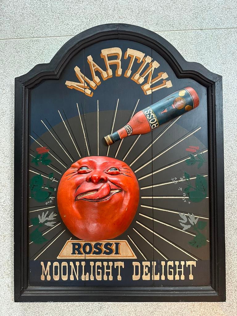 Panneau d'affichage vintage Martini., Enlèvement, Comme neuf