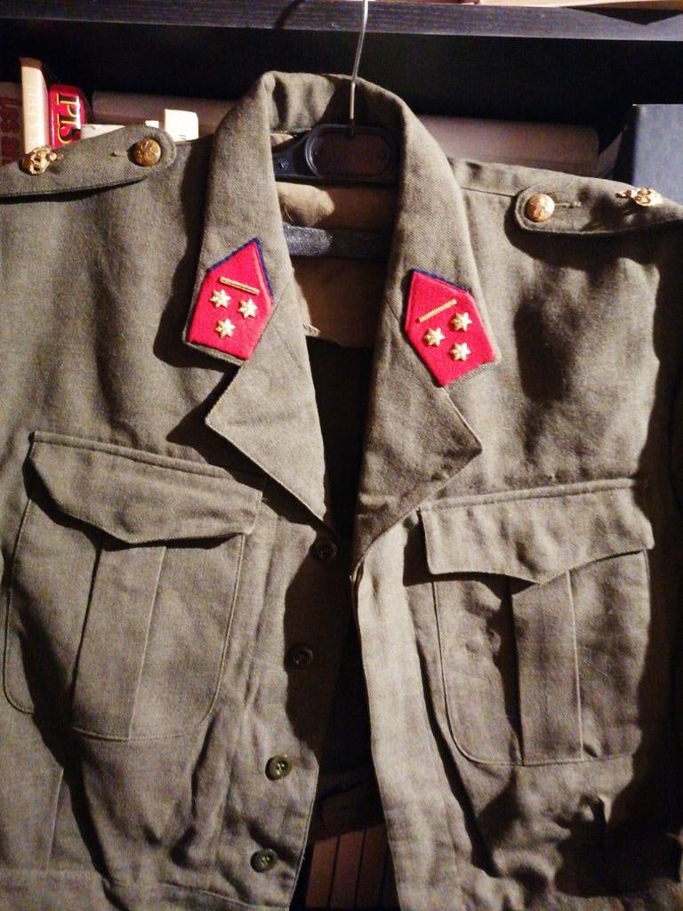 Belgische gevechtskleding. Linieregiment., Ophalen of Verzenden