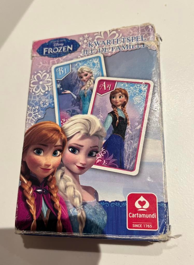 Frozen kwartetspel, Ophalen of Verzenden, Gebruikt