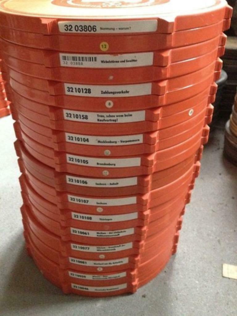 14 films 16mm, Ophalen, 16mm film