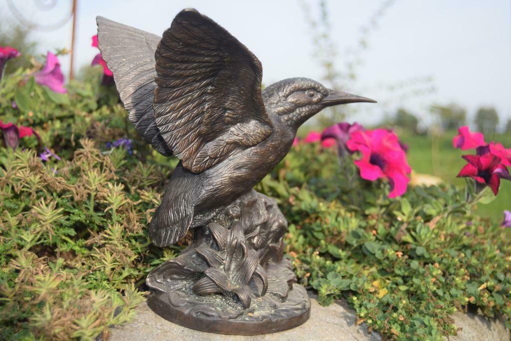 Dierlijk brons, de ijsvogel, Ophalen of Verzenden, Brons