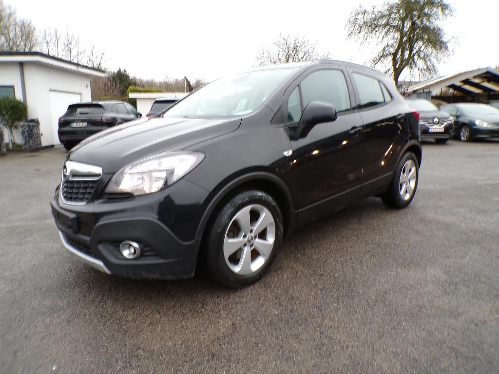 Opel Mokka 1.6i Airco/GPS/Garantie/Gekeurd, Voorwielaandrijving, Stof, 4 cilinders, Zwart