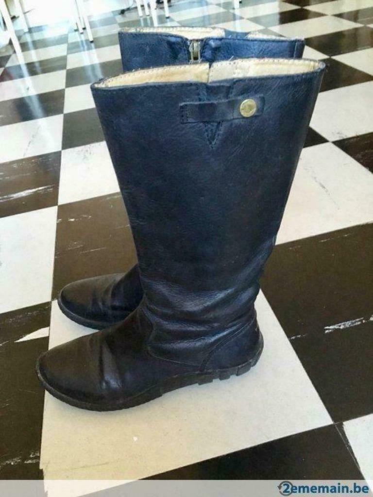 bottes pointure 38, Enlèvement ou Envoi, Porté, Bottes hautes, Noir