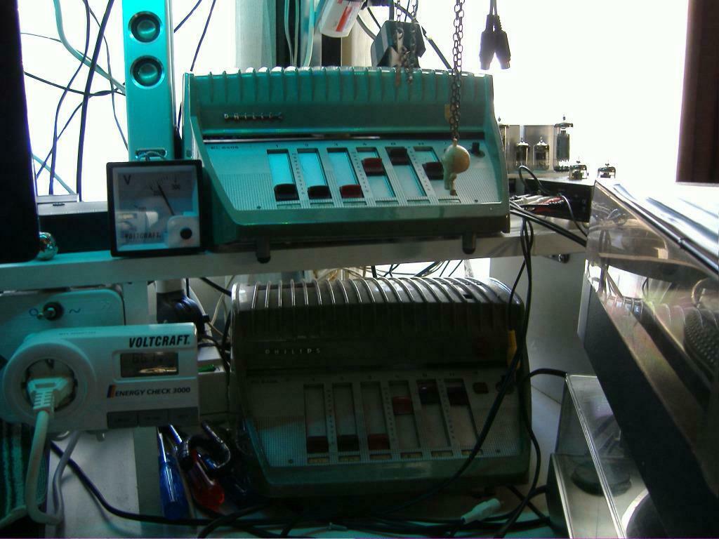 philips versterker sets mono bloks 6405/6415, Ophalen, Versterker