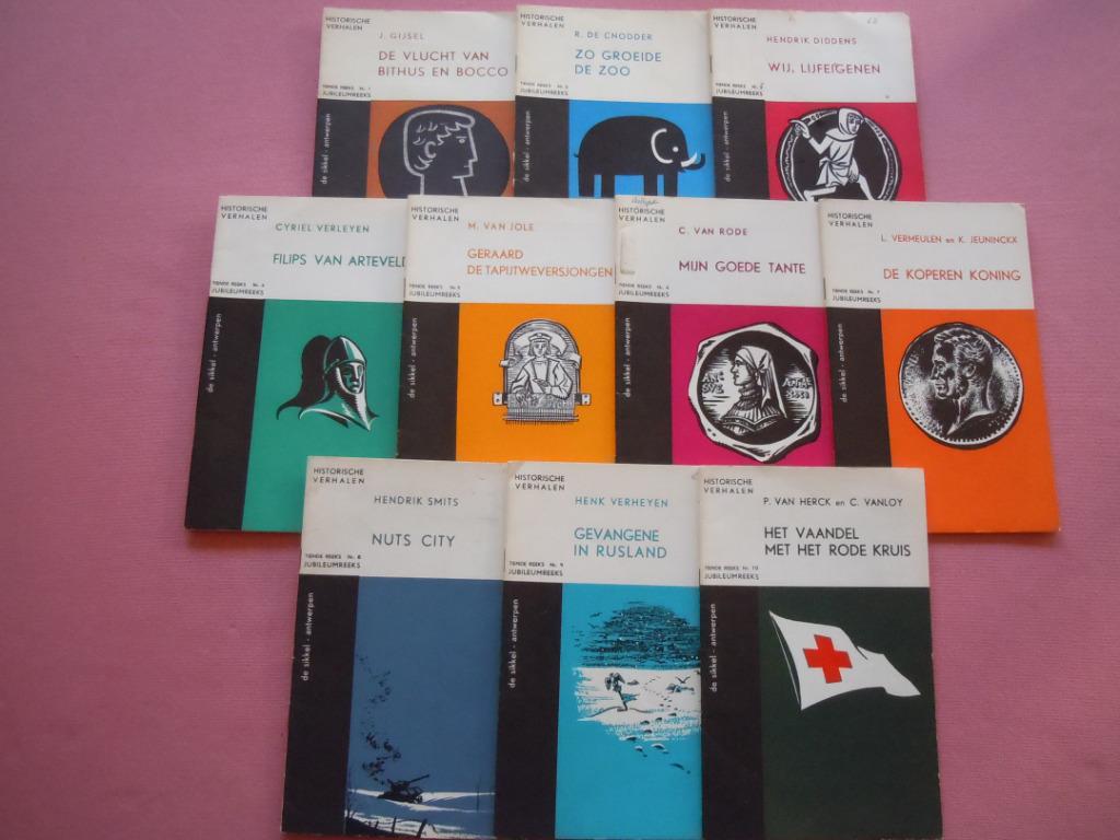 Historische verhalen - De Sikkel - tiende jubileumreeks, Boeken, Kinderboeken | Jeugd | 13 jaar en ouder, Gelezen, Non-fictie