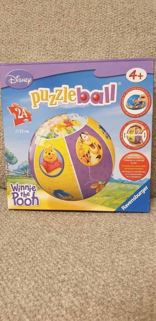 Puzzelbol Disney Winnie the Pooh 24 stukken, Ophalen, 10 tot 50 stukjes, Zo goed als nieuw, 4 tot 6 jaar