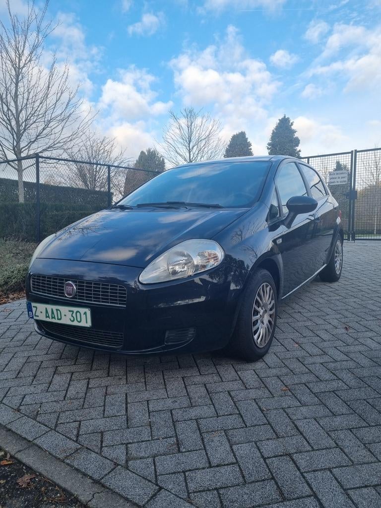 ✅️️️️️️️️️FIAT PUNTO/1.4BENZINE/1EIGENAAR/KEURING/€4, Auto's, Fiat, 1369 cc, 4 cilinders, Zwart, Electronic Stability Program (ESP)