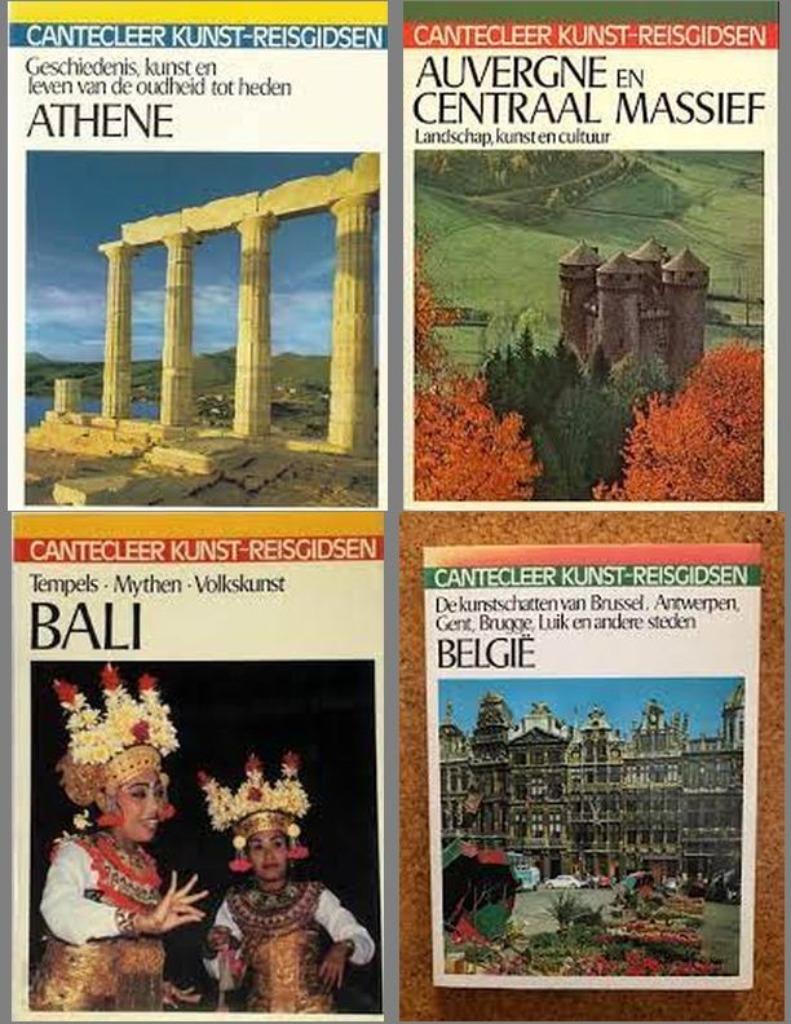 Cantecleer Kunst-Reisgidsen COMPLETE SERIE, Boeken, Reisgidsen, Zo goed als nieuw, Reisgids of -boek, Europa, Overige merken, Ophalen