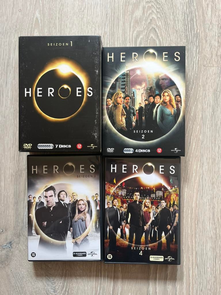 Heroes DVD box 4 seizoenen, Enlèvement, Comme neuf