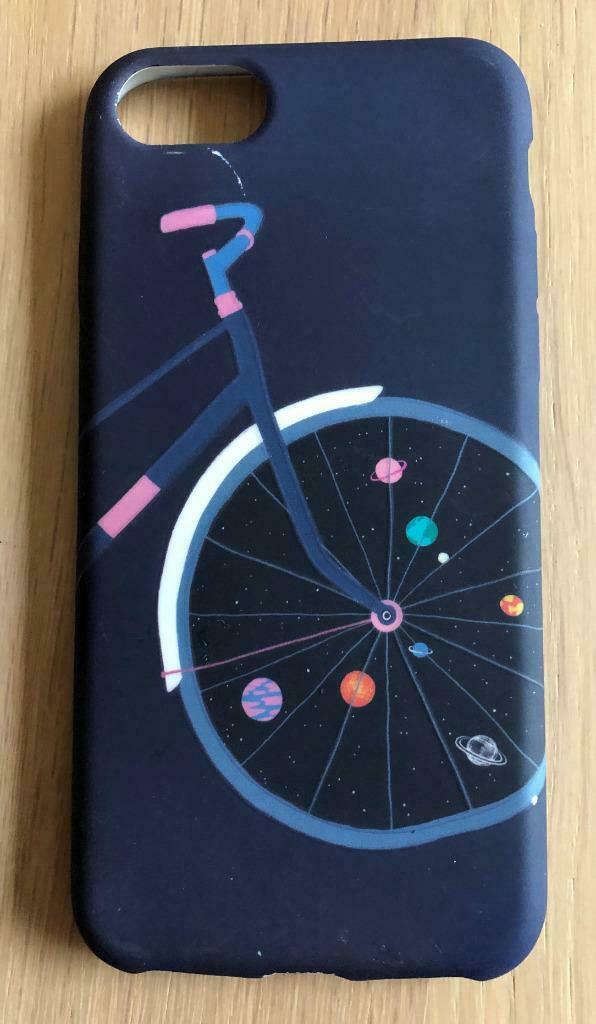 Hoesje voor iPhone 6 - back cover - fiets decoratie, Ophalen of Verzenden, Gebruikt, Frontje of Cover