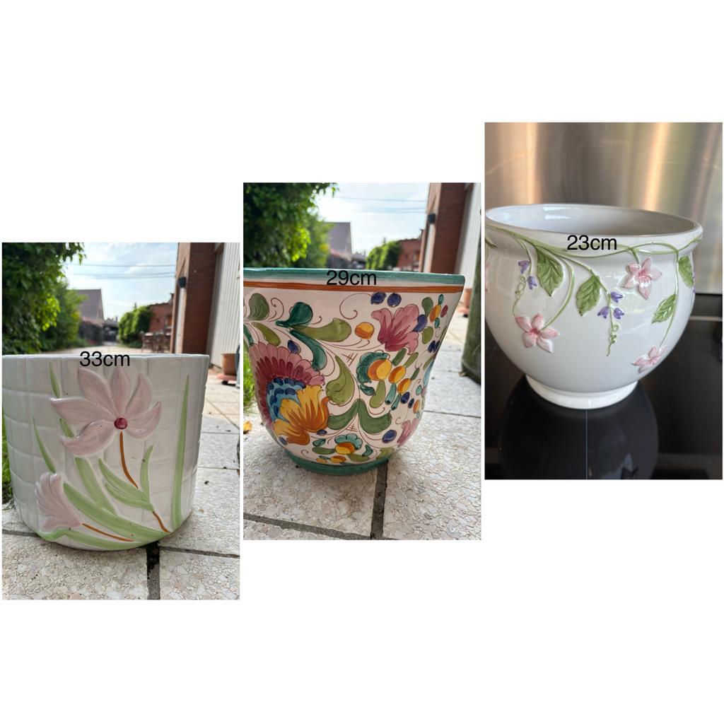 grote bloempot, Tuin en Terras, Bloempotten, Ophalen, Gebruikt