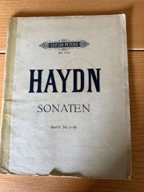 Joseph Haydn – Sonaten für Klavier zu zwei Händen, Band I, Gebruikt, Klassiek, Ophalen of Verzenden, Artiest of Componist