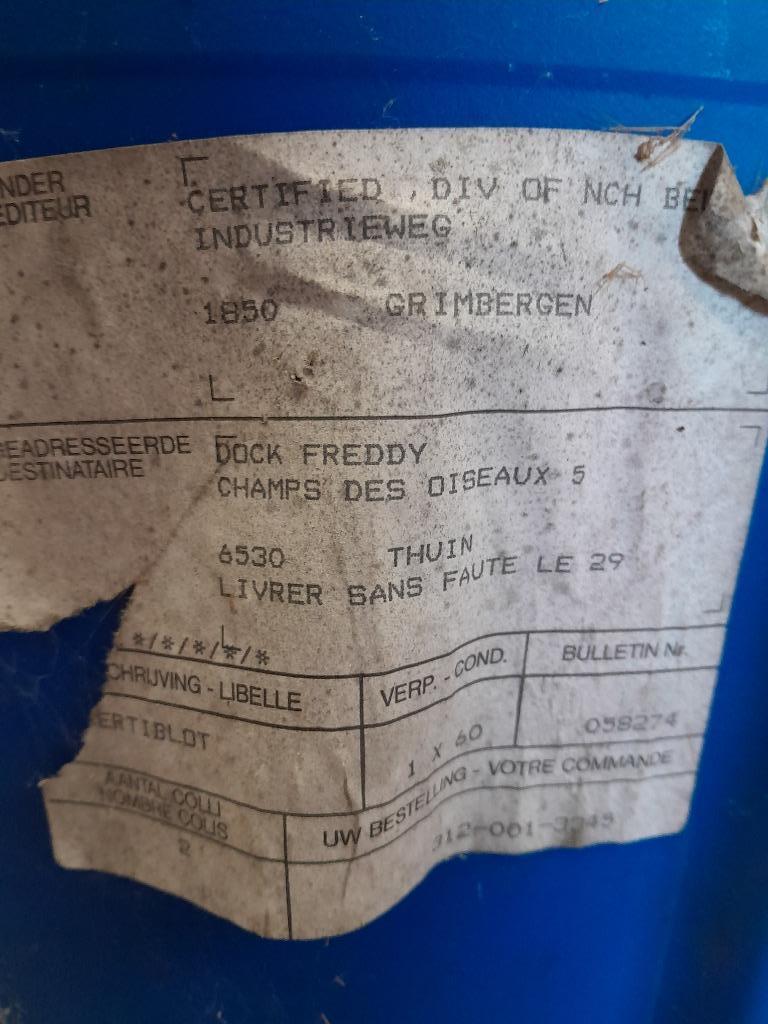 ABSORBEUR MAZOUT, Enlèvement