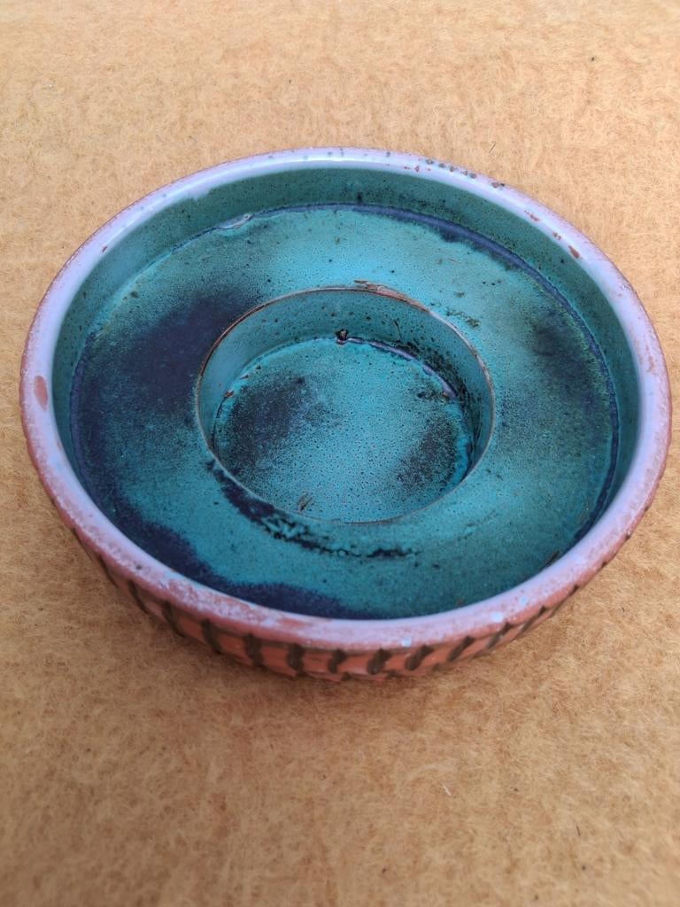 Hippe vintage ceramic schaal: in top staat., Enlèvement ou Envoi