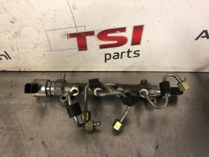 Brandstofverdeler van een Audi A4, Gebruikt, -, -, -