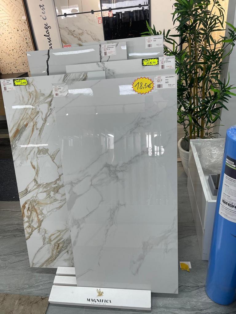 ✅Carrelage marbré 60x120 & 60x60 POLI rectifié 1er choix ‼️, Doe-het-zelf en Bouw, Tegels, Ophalen