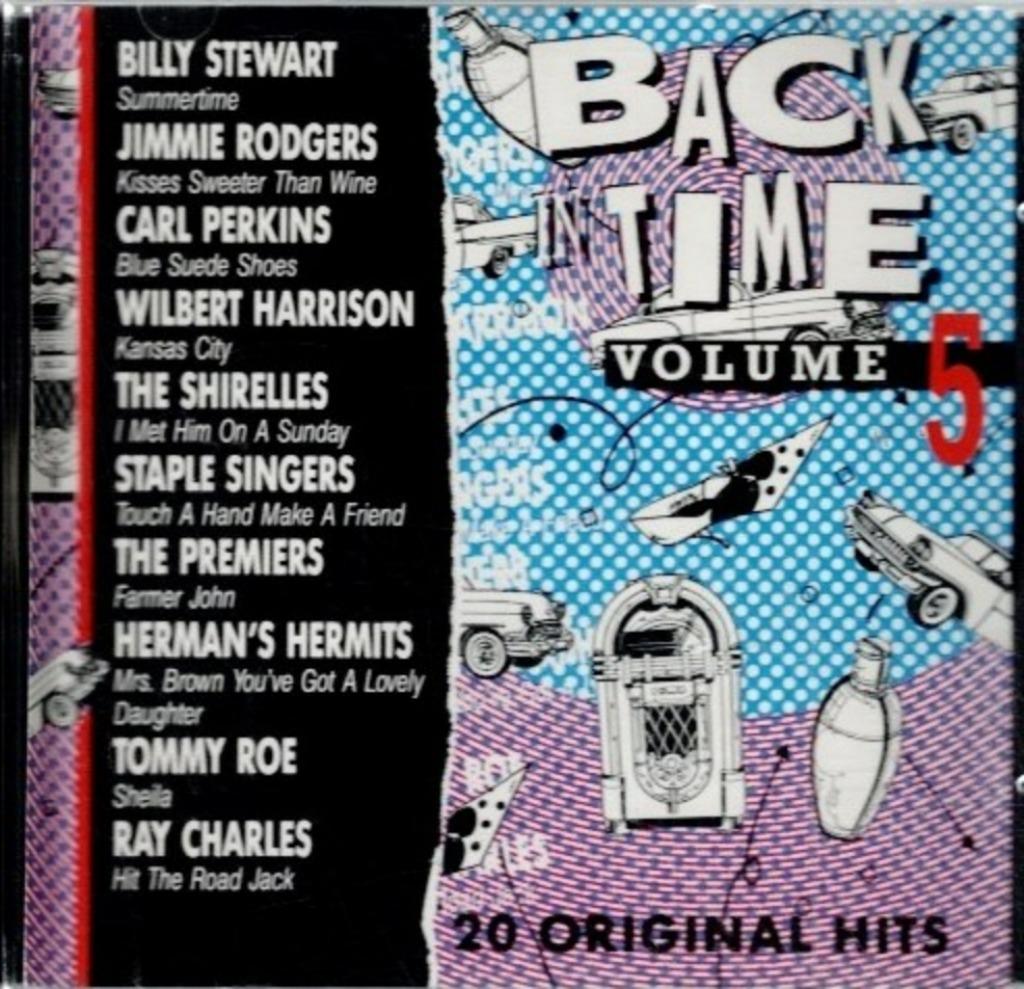 cd   -    Back In Time - Volume 5, Enlèvement ou Envoi