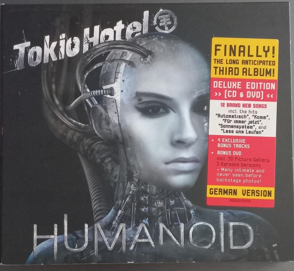 Tokio Hotel : Humanoid cd+dvd, duitse versie, Enlèvement ou Envoi, Comme neuf