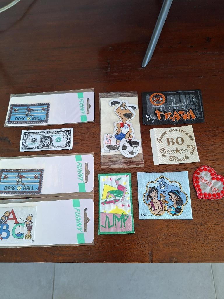 patches om op kleding te maken (varia), Ophalen, Zo goed als nieuw