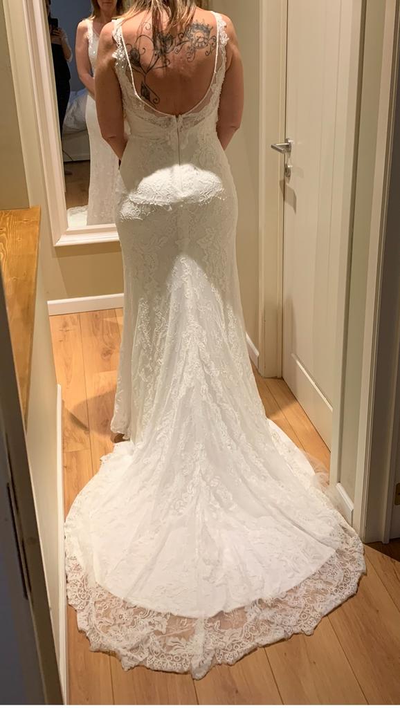 Robe de mariée Linea Raffaelli, Linea raffaelli, Comme neuf, Blanc, Enlèvement