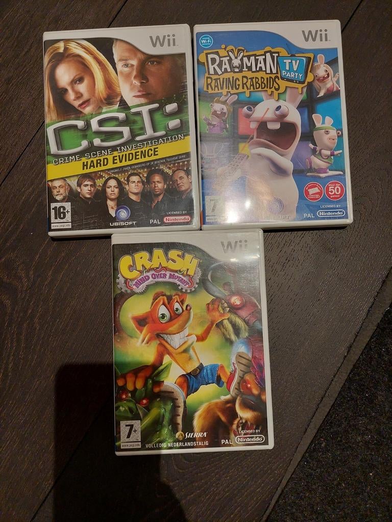Wii spelletjes, Enlèvement ou Envoi, Comme neuf