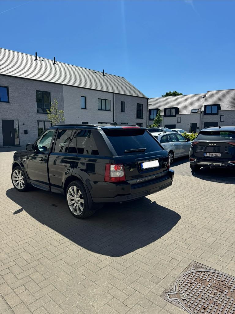 RANGE ROVER SPORT TDv6 2.7 HSE KEURING, Autos, Land Rover, Achat, Noir, 6 cylindres, Automatique